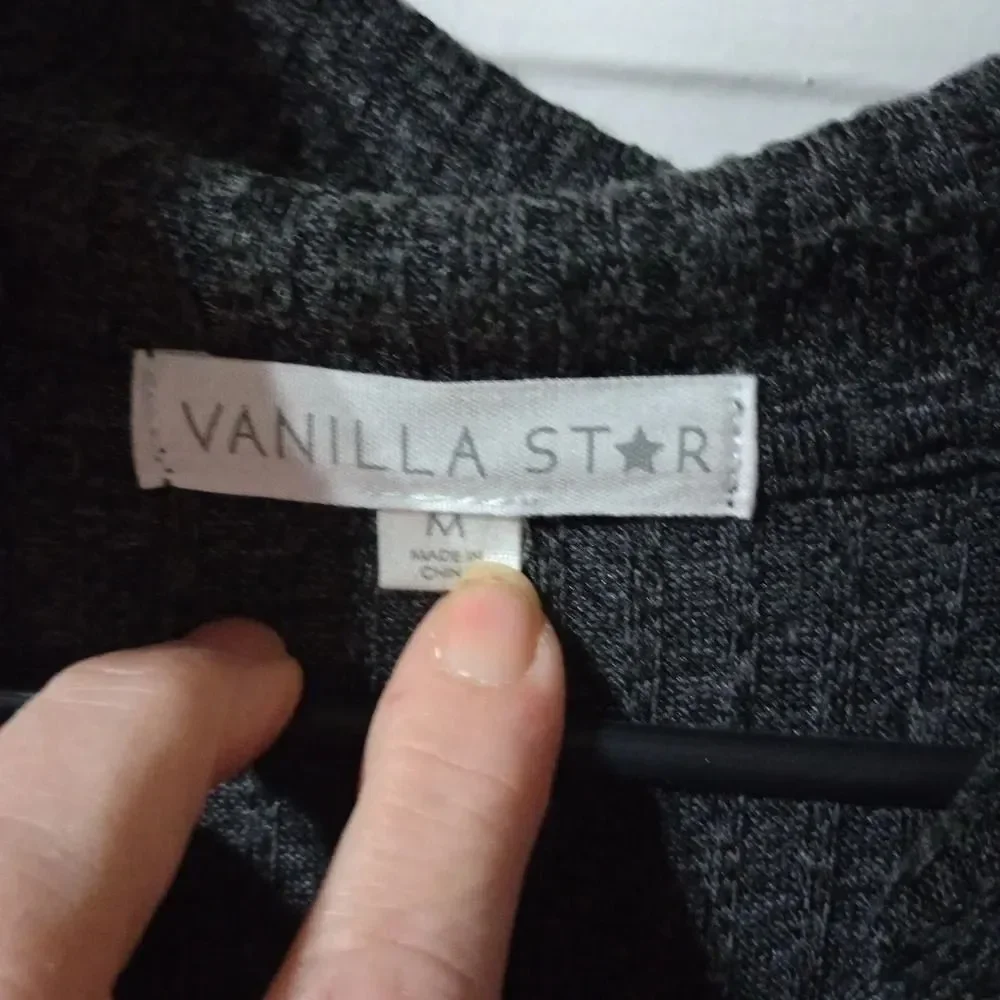 Vanilla Star size medium gray dress